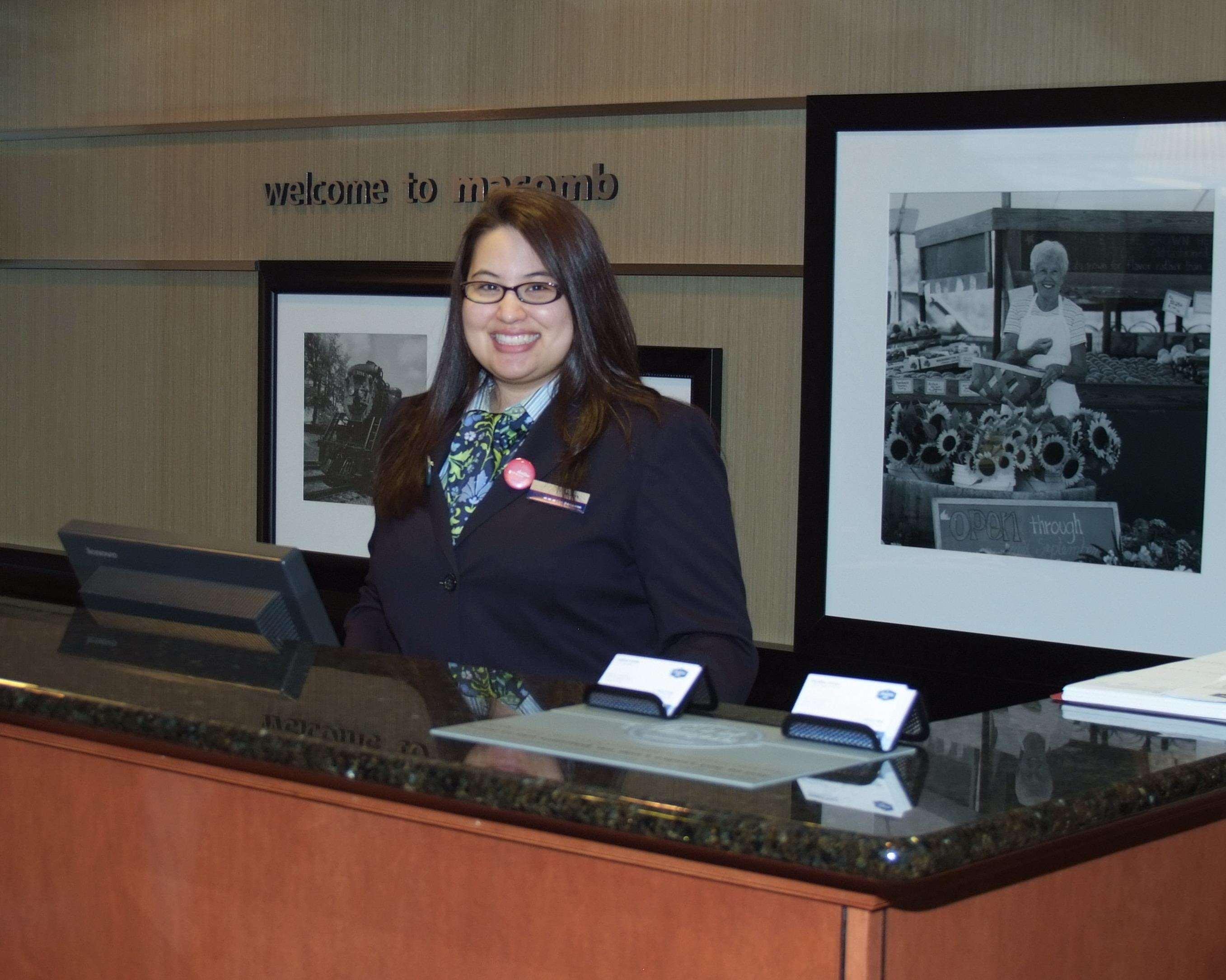 Hampton Inn Macomb Interiér fotografie